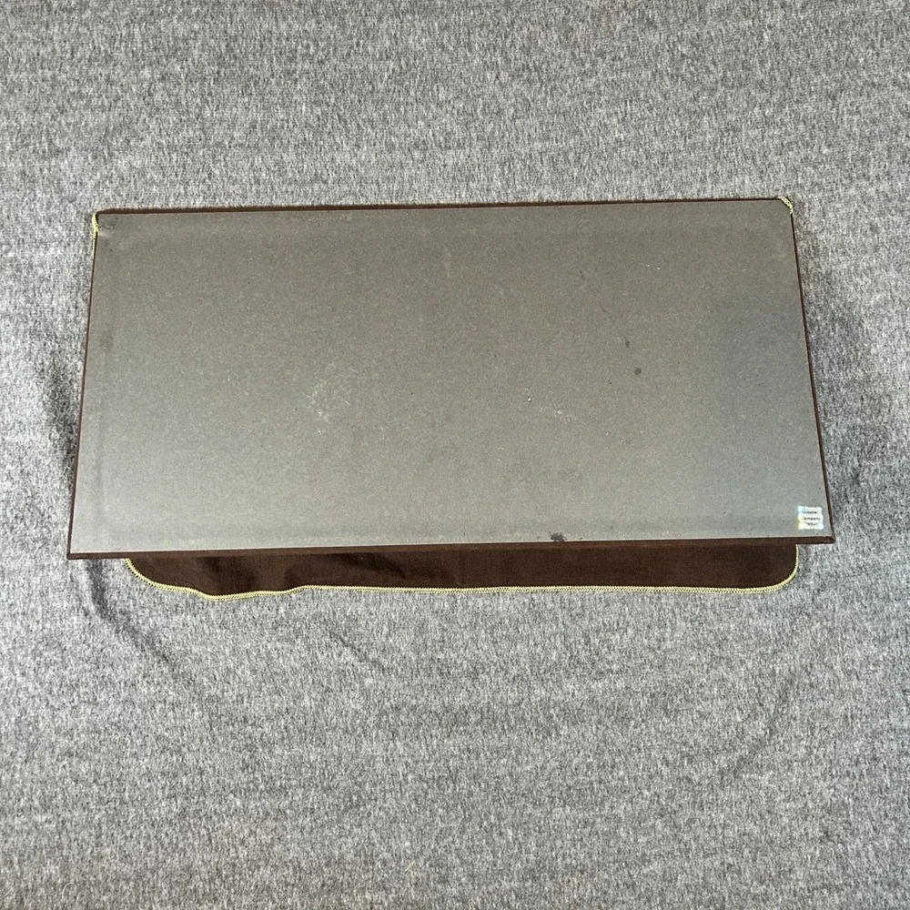 Bernhardt Silverware Storage Case‎ Brown Felt Lined Furniture MCM Drawer Liner